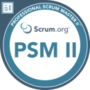 Professional Scrum Master (PSM II)